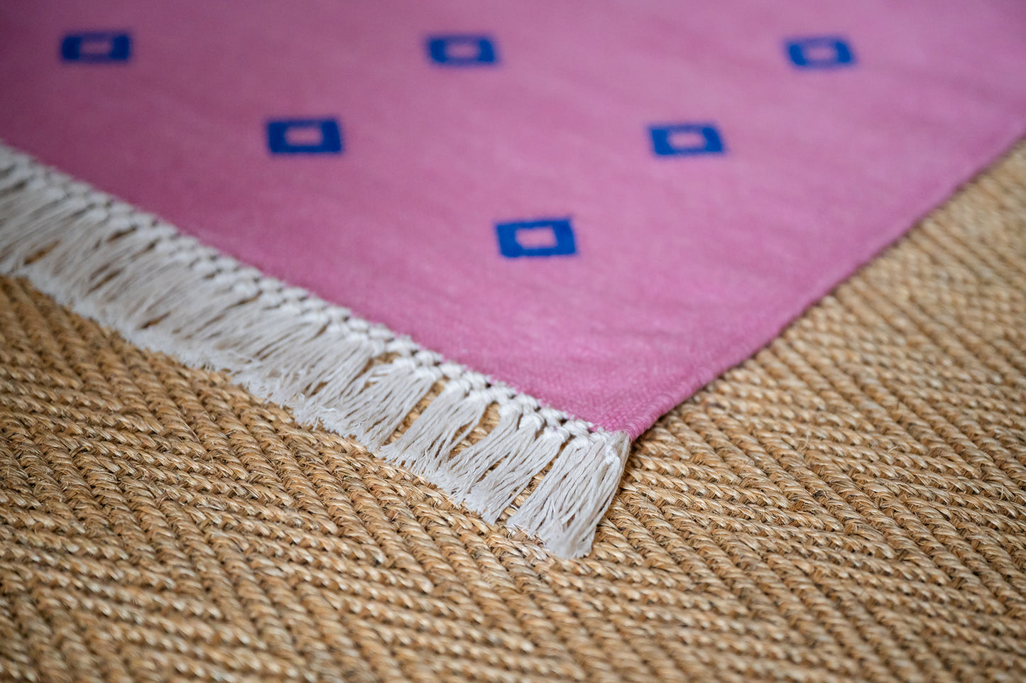 Raspberry and Midsummer Blue Runner
