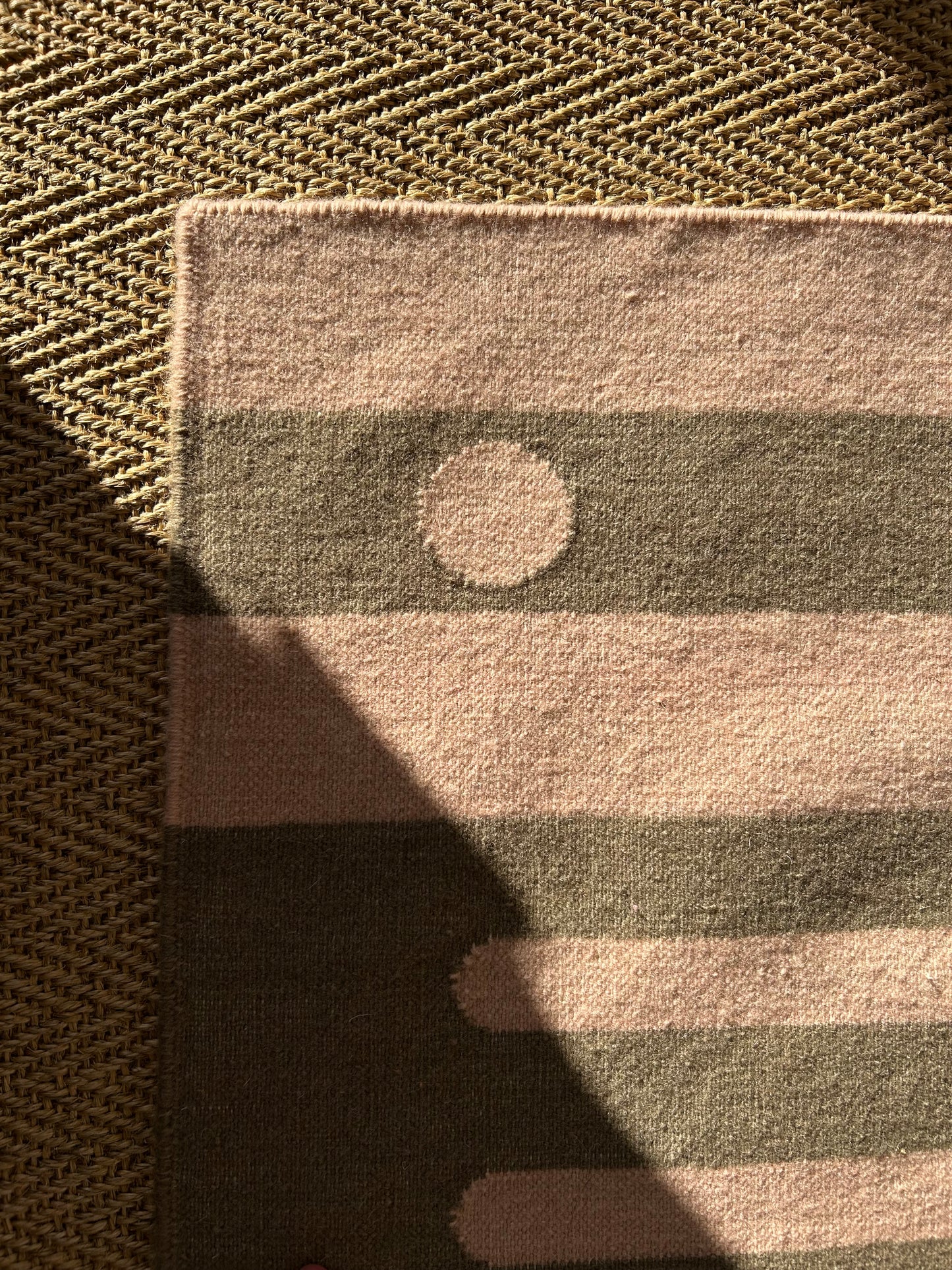 Soft Pink and Mouse Brown Runner